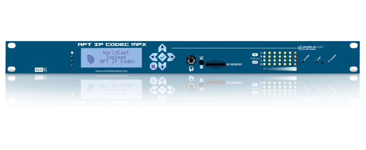 APT IP Codec MPX logo