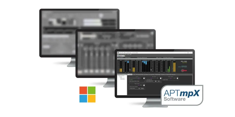 APTmpX Software - with 3rd party software sound processors - Gallery image