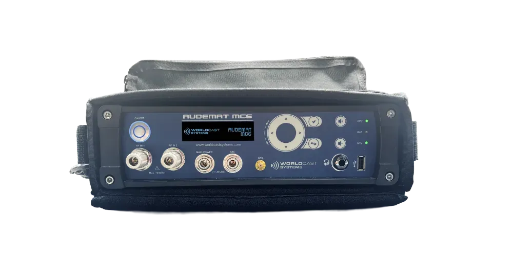 Audemat MC6 - front view - in bag