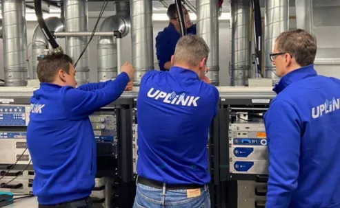 Uplink team with Ecreso transmitters