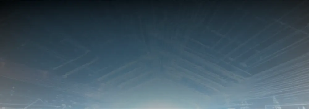 Virtualized banner in blue